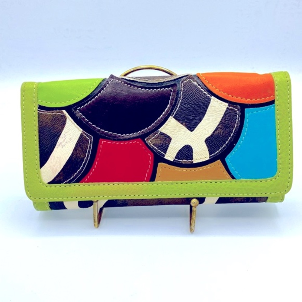 Multi Colored And Multi Patterned Nwot Wallet Gir… - image 7